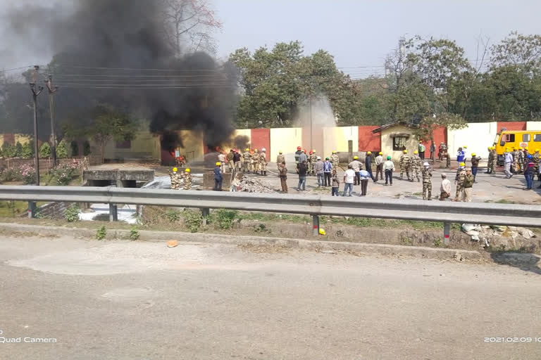 বঙাইগাঁও শোধনাগাৰত বিশেষ ম'ক ড্ৰীল