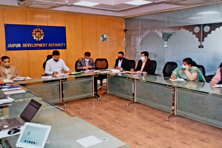 Building Map Committee, Private ledger scheme, Jaipur Development Authority news, Jaipur BPC (BP) and BPC (LP) meeting, JDA Private Accountancy Scheme Jaipur