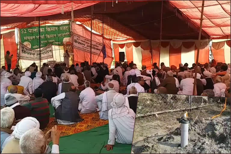 farmers-sitting-on-dharna-in-palwal-dug-up-boring-for-water