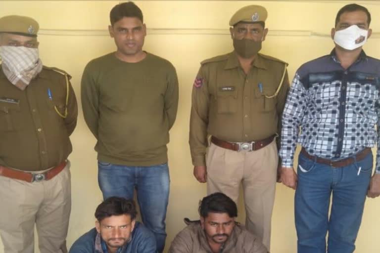 liquor smuggler arrested in Alwar, illegal liquor sale in Alwar