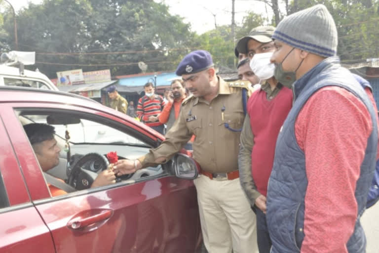 road safety awareness campaign in dhanbad