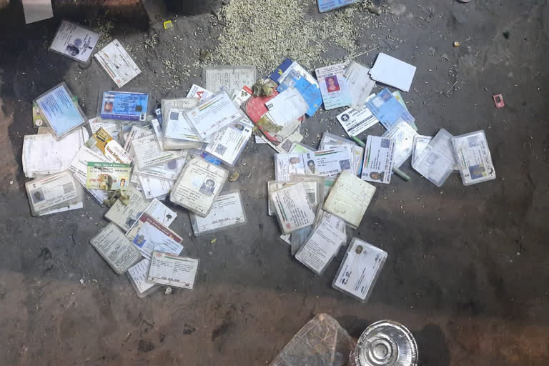 ajmer news, documents found in garbage