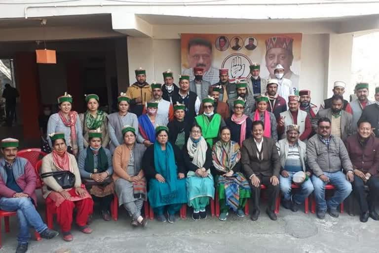 Kullu block congress meeting