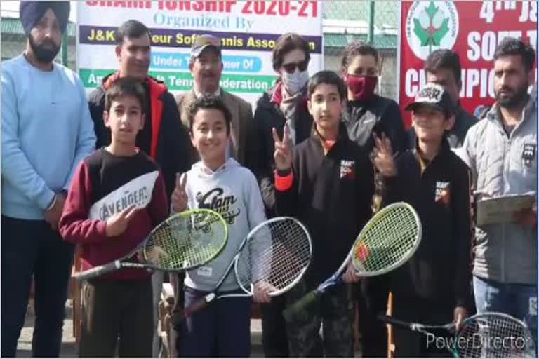 J&k soft tennis tournament ends