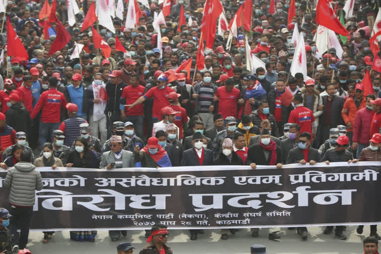 Street protests continue against Nepal’s Prime Minister