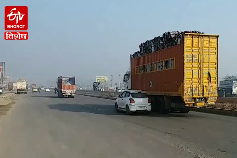 sonipat road accident