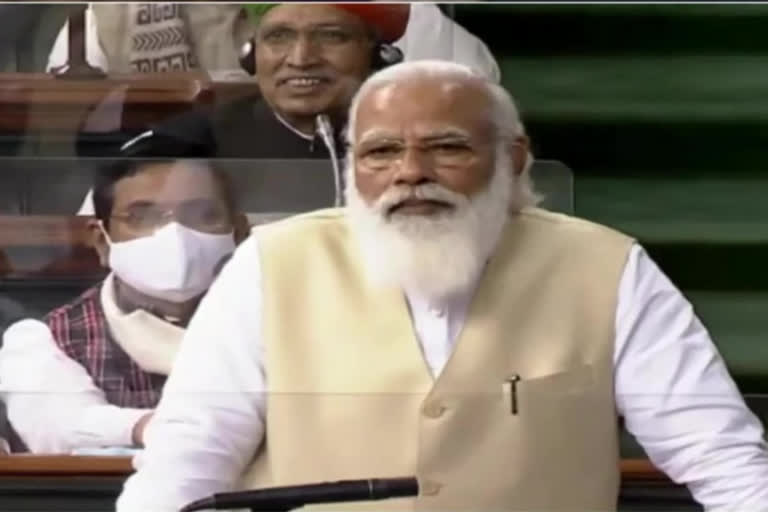 PM Modi replies in Lok Sabha on Motion of Thanks on President's address