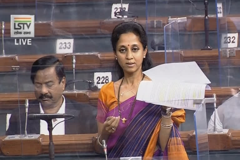 Supriya sule hits back at PM modi on his U-turn remark on Sharad Pawar