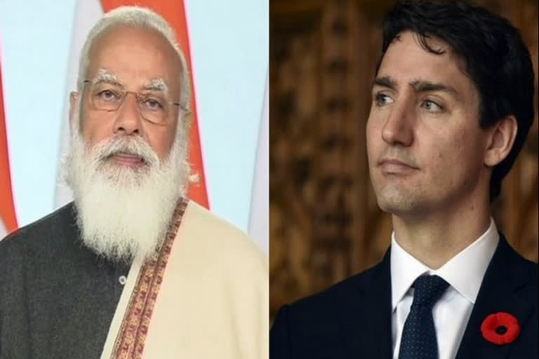 Canadian PM Trudeau dials PM Modi for vaccine requirement
