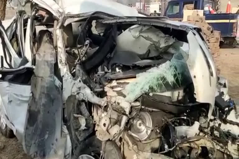 फतेहपुर में सड़क दुर्घटना, road accident in fatehpur