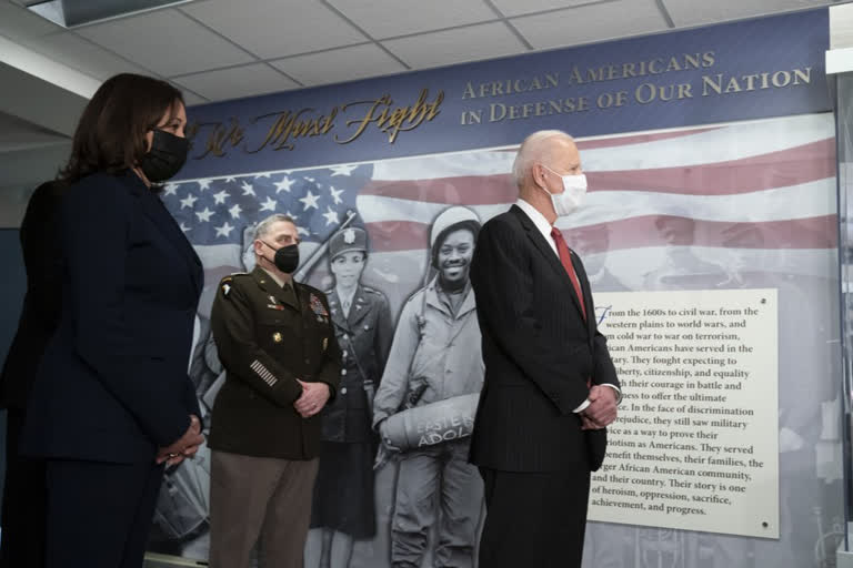 Biden, Harris honours African Americans who served