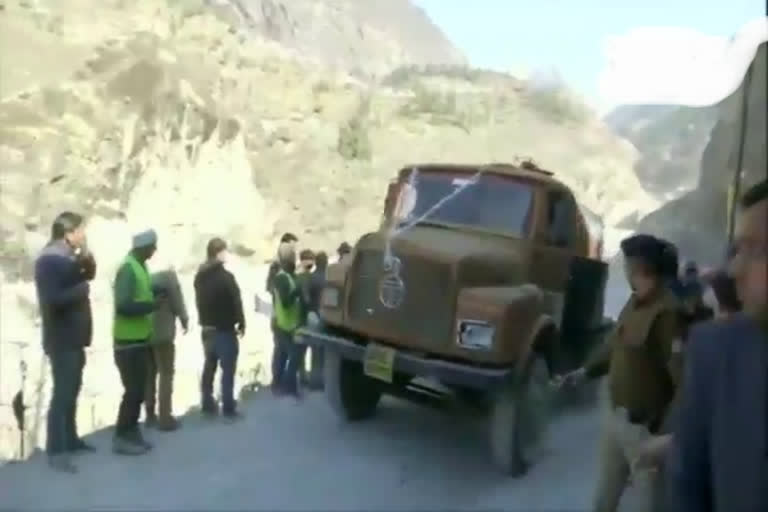 GLACIER BURST OF CHAMOLI INCIDENT