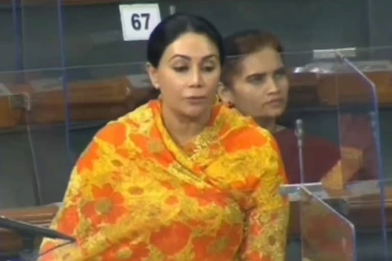 Parliament Budget Session 2021,  mp diya kumari