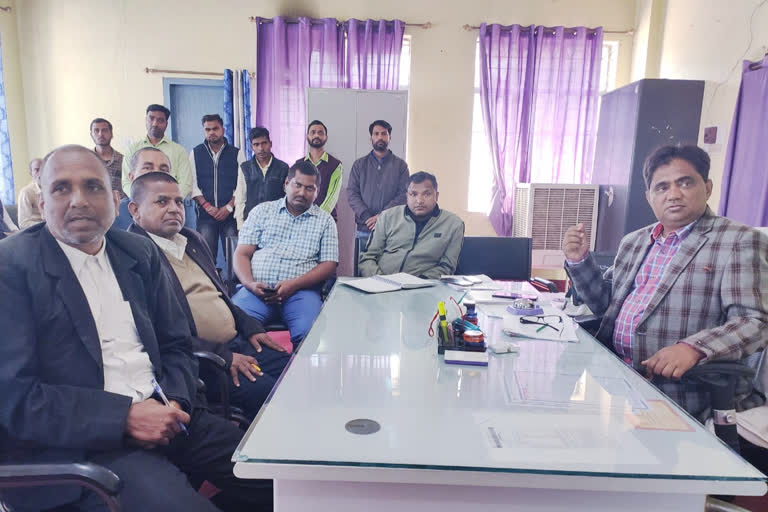 revenue court meeting in SDO office