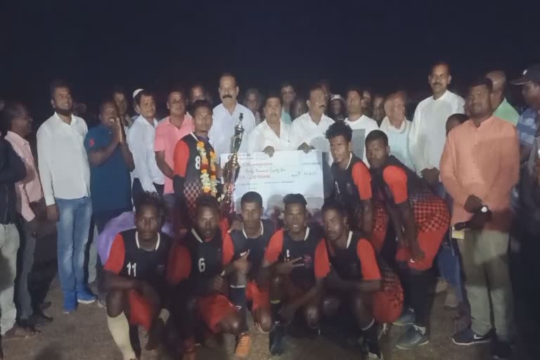 Keonjhar State level Football tournament conclude