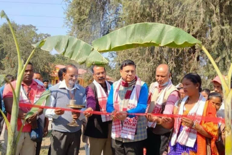 গহপুৰত জ্যোতি উদ্যান সাংস্কৃতিক প্ৰকল্পৰ আধাৰশিলা স্থাপন