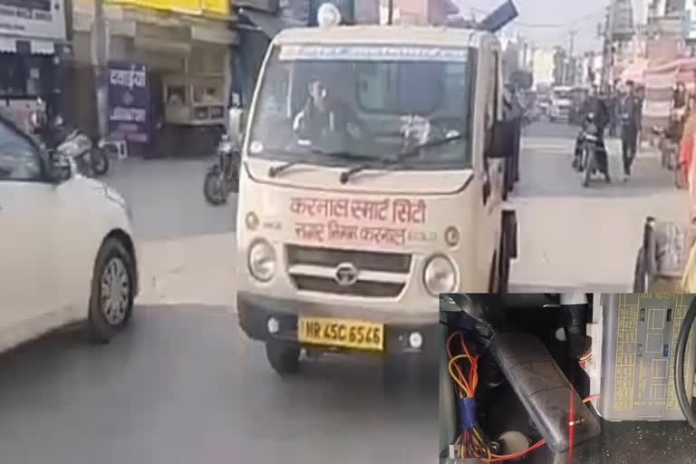 GPS will be installed in Garbage carry vehicles in karnal