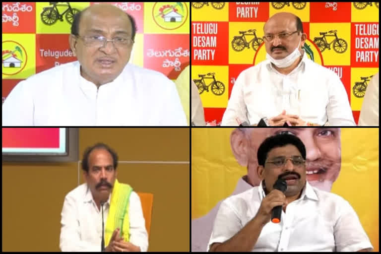 tdp  leaders comments on ysrcp government