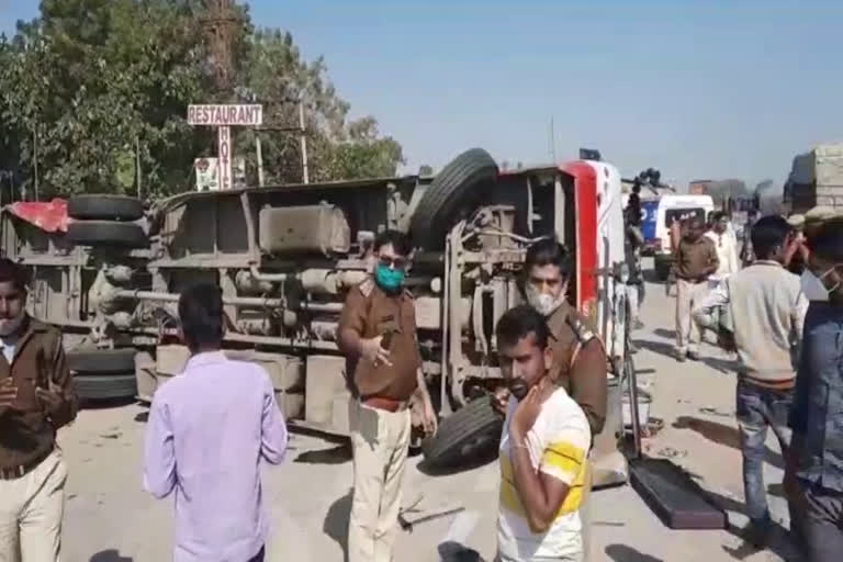 Chittorgarh road accident, Chittorgarh accident Chief Minister Relief Fund declaration, Chittorgarh deceased dependents one lakh each, Chittorgarh bus accident: 20-20 thousand compensation to the injured, Nimbahera municipal board meeting