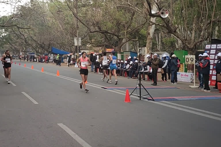 national and international race walking championships started in ranchi