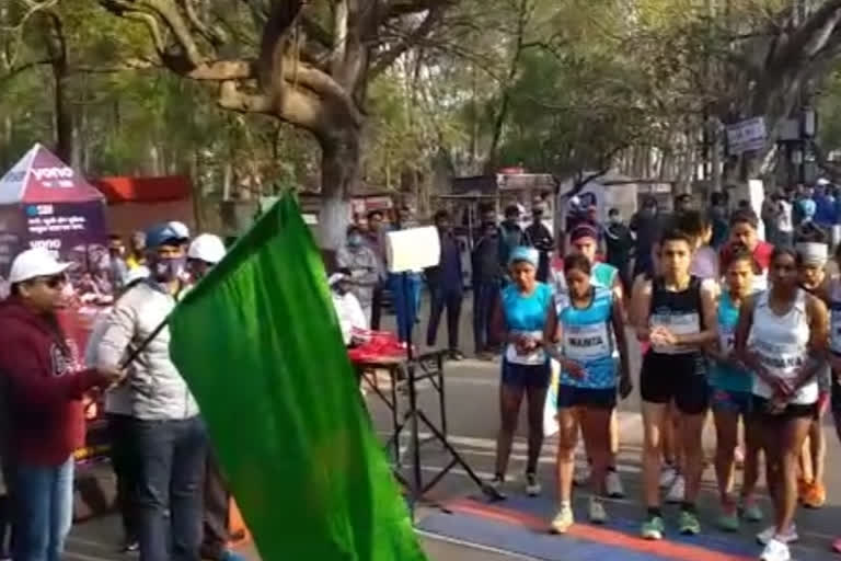 first day of international race walking championship