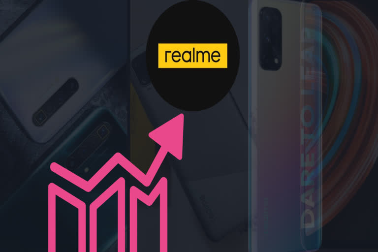 रियलमी, realme becomes one of top 5 phone brands