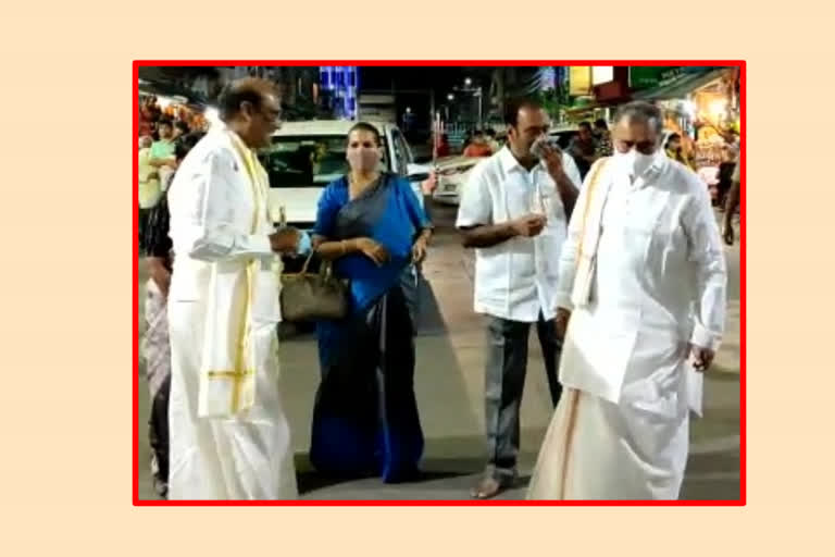 Ramesh Kumar visit sri padmavathi Ammavari temple at Tiruchanur