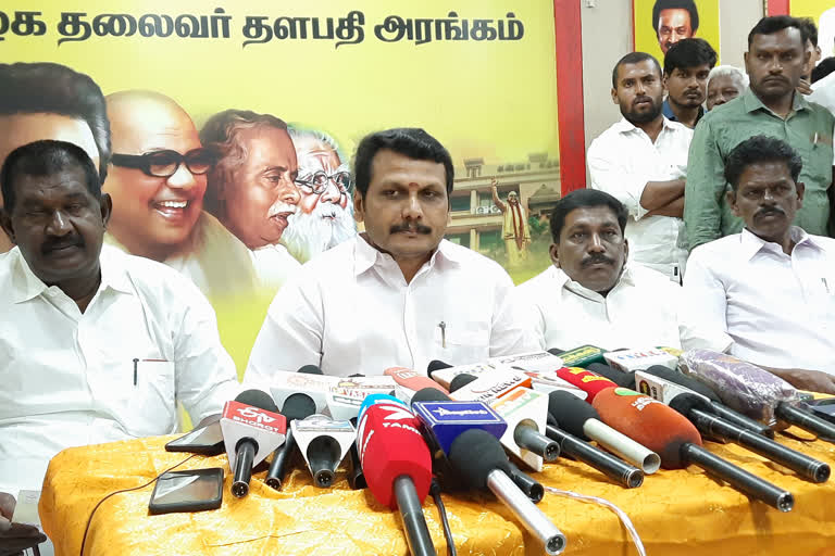 DMK leader stalin Birthday: Grand Employment Camp in Karur