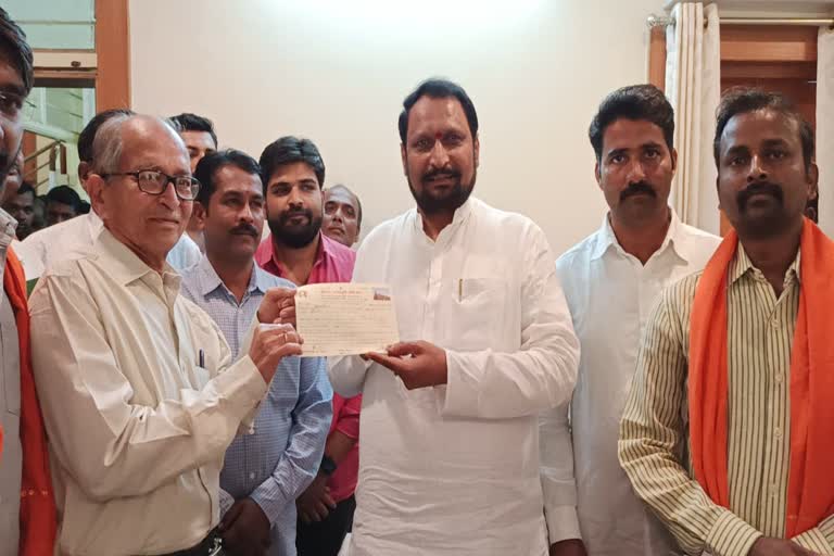 DCM Laxman Savadi donates Rs 10 lakh for construction of Ram Mandir