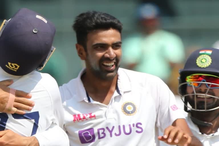 Ashwin surpasses Harbhajan for Test wickets in India