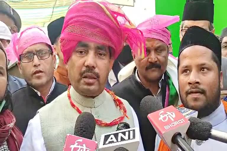 Bihar Cabinet Minister Shahnawaz Hussain,  Khwaja Garib Nawaz Urs