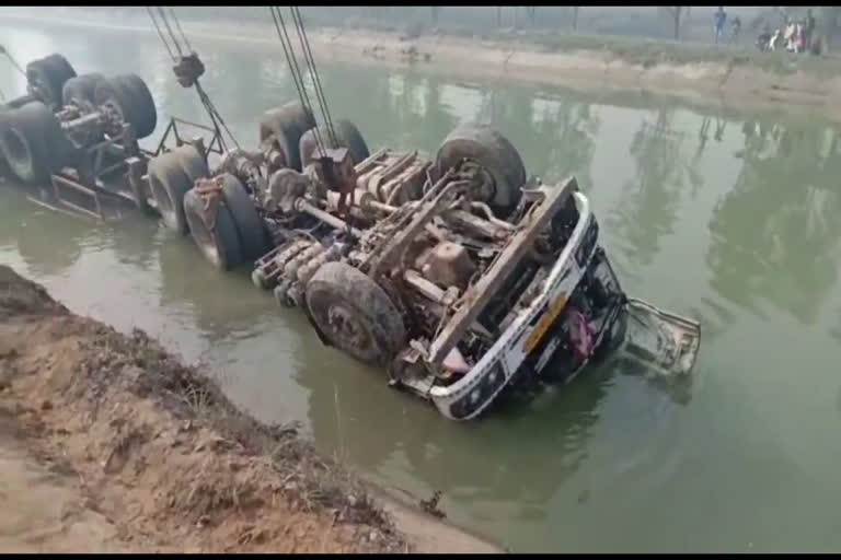 panipat cement truck accident