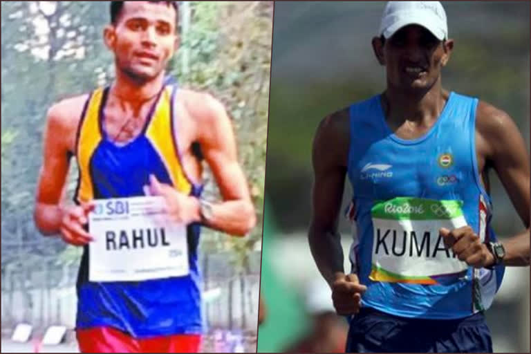 race walkers rahul olympic qualify haryana