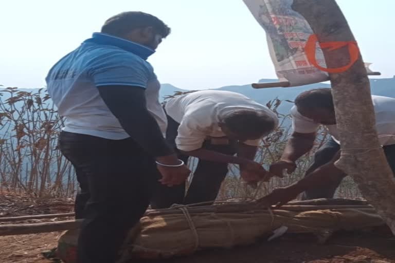 youth fell rajgad fort