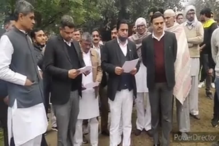 Memorandum submitted to Chief Minister