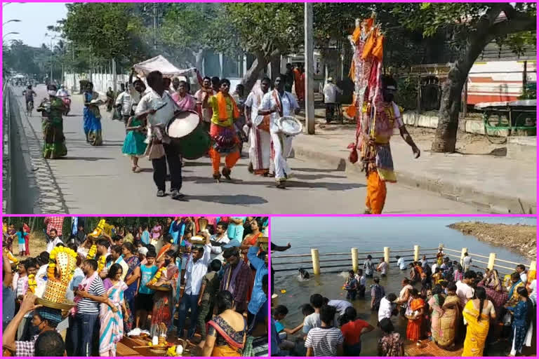 Celebrations of Veerabhadra in Yanam