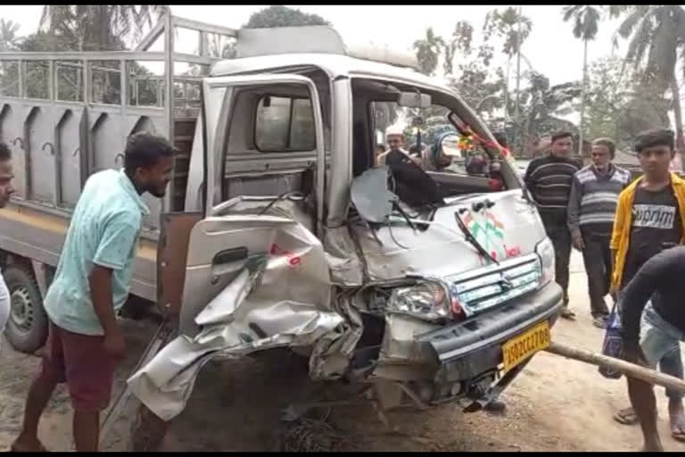 কলিয়াবৰৰ আমবাগান অঞ্চলত পথ দুৰ্ঘটনাক কেন্দ্ৰ কৰি উত্তপ্ত পৰিস্থিতি