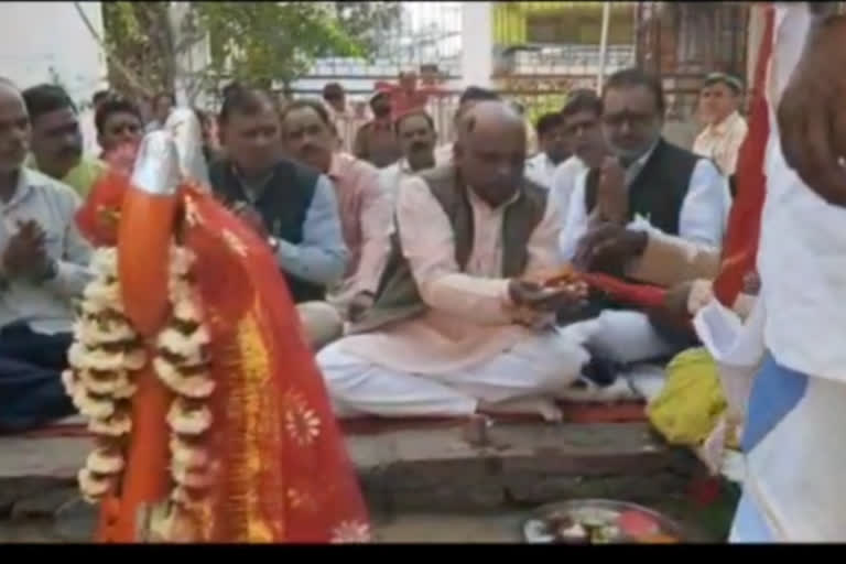 inauguration-of-maa-bijasan-dham-salkanpur-magh-mela-in-sehore