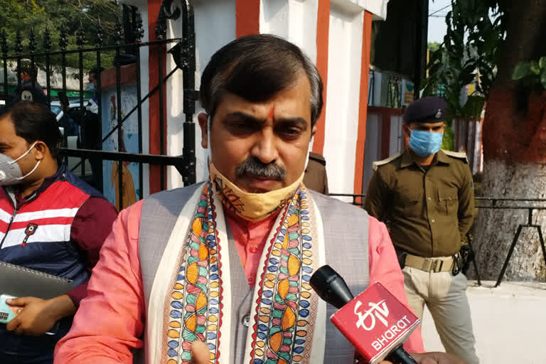 Bihar Labour Minister Jivesh Mishra