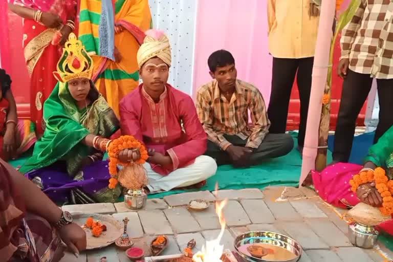 mass marriage held by rebati organization in baleswar