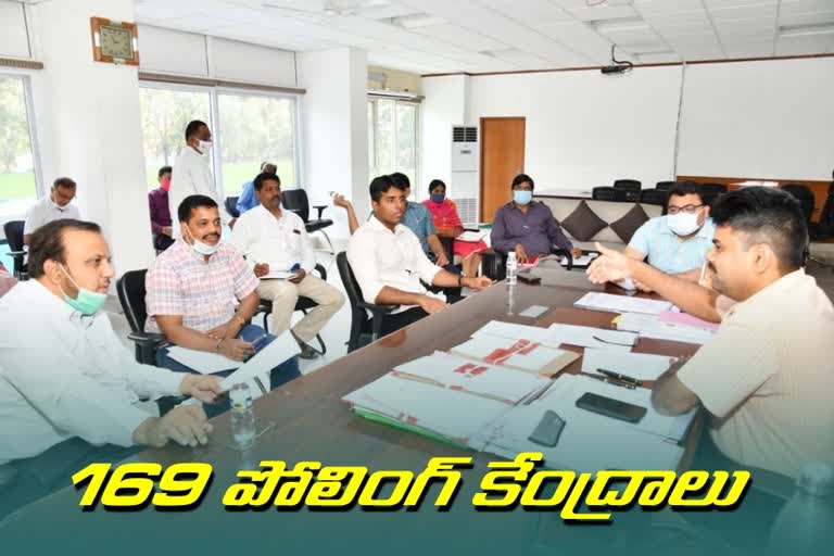 ghmc mayor lokesh, election officer lokesh kumar review on graduat mlc elections in hyderabad