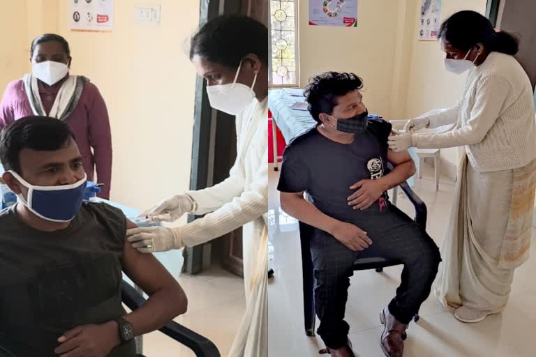 dig-and-sp-of-santhal-pargana-took-corona-vaccine-in-dumka