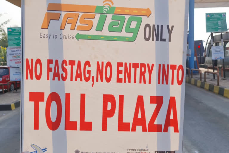 no fastag not allowed at pathangi and gudur toll plaza