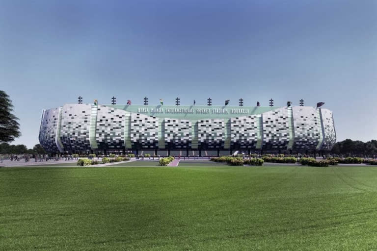 largest hockey stadium in Rourkela