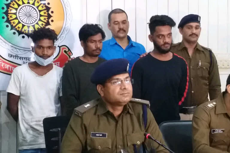 police arrested three accused in jatin rai murder case in raipur