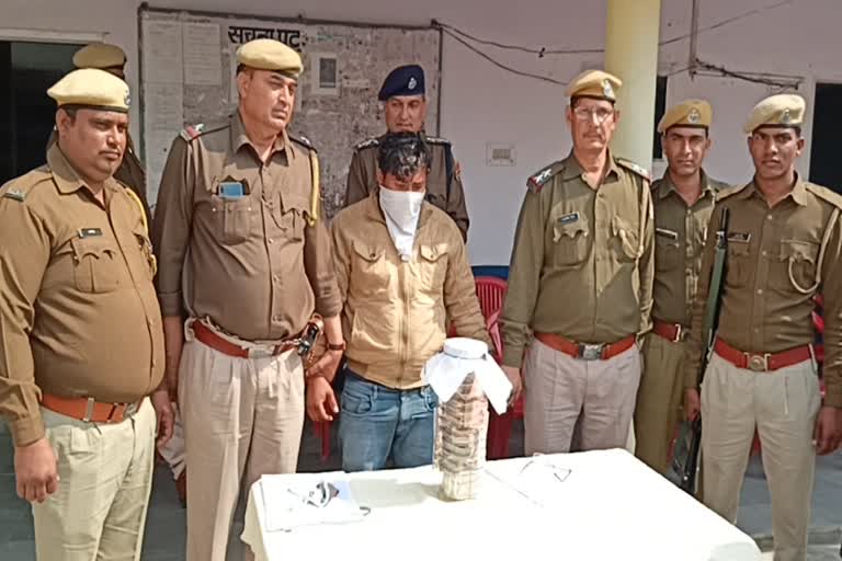 robbery busted in bharatpur,  bharatpur news