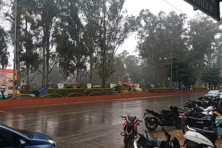 Rains in northern Chhattisgarh due to western disturbances