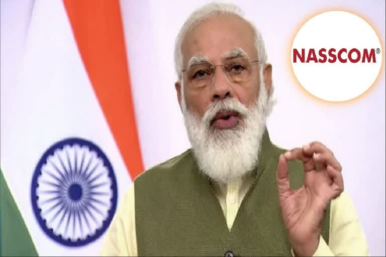 Modi in NASSCOM event