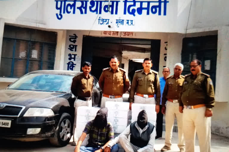 अवैध शराब जब्त, rajasthan news, crime news