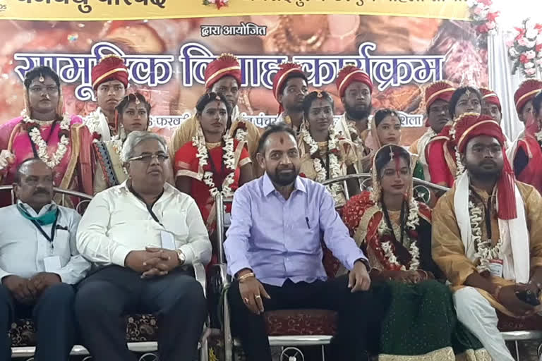 community wedding program organized in Jamshedpur